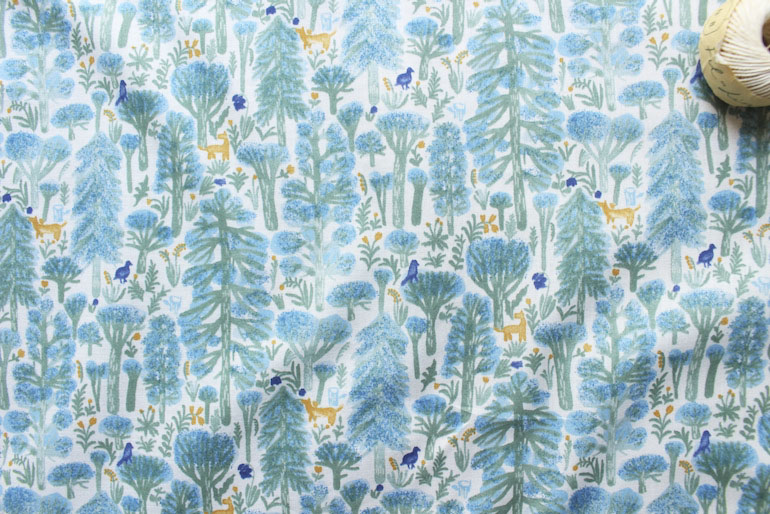 Jcパステルの森<br>　白×青